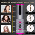 Modelador de cabelo sem fio Magic Automatic Curling Iron